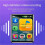 MP3 Player Touch Screen -  Music Speaker HiFi Lossless Full Screen Players Support FM E-Book Recorde 2