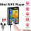MP3 Player Touch Screen -  Music Speaker HiFi Lossless Full Screen Players Support FM E-Book Recorde 3