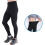 Laufhose Herren Kompression Schwarz 7