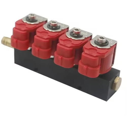 LPG/CNG-Kit Systemkopplingar 4-Cylindrig Insprutningsenhet Skenstyrenhetssats Autogasutrustning 2