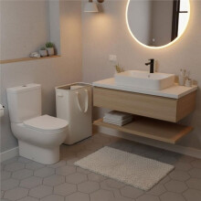 Panier à Linge Étroit, Panier à Linge Fin avec Poignées, Panier à Linge Sale Pliable, Grand Bac à Linge pour le Linge Sale B
