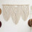 3X Tenture Murale en Macramé Tissé à la Main Boho Cotton Rope Boho  Home Decor 4