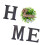 Home Letters with Artificial Wreath Garland for Housewarming Wedding Nursery 4