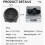 Zello Push-to-talk Wireless Bluetooth PTT Walkie Talkie Button for iOS Android Black 4