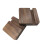 Supporto da tavolo in legno per cellulare, colore nero, noce. 5