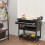 Durhand DURHAND 3-tier Tool Trolley Cart Roller Cabinet Garage Workshop with Drawer 2