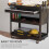 Durhand DURHAND 3-tier Tool Trolley Cart Roller Cabinet Garage Workshop with Drawer 4