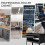 Durhand DURHAND 3-tier Tool Trolley Cart Roller Cabinet Garage Workshop with Drawer 7