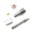 2X DIY 3D Printer Kit with Plastic Crusher Pellet Extruder and Lead Screw Easy Assembly Enhanced Durability 3
