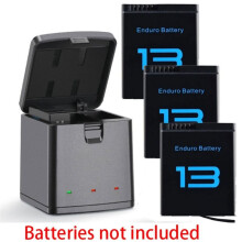 Full Decoded Battery Compartment for  HERO13 - High-Capacity Rechargeable Action Camera Accessory