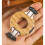 Round Cigar Cutter - Portable Cigar Accessory -  Cigar Tool - Gift for Men,Guillotine Cigar Cutter A 3