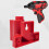 Tool Holder Mount 12V Drill Tool Hanger Plastic Drill Tool Mount 12V Tool Holder Dock Hanger 4 5