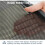 6PCS Compression Packing Cubes Travel Accessories Expandable Packing Organizers, Grid Style Compression Storage Bags 4