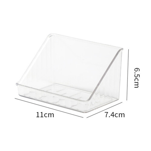 Acryl Wandregal Bad Organizer schräg selbstklebend 2