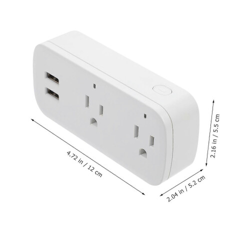 1Pcs WiFi Smart Outlet Wireless Power Socket for Household 1