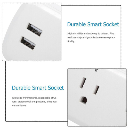 1Pcs WiFi Smart Outlet Wireless Power Socket for Household 2