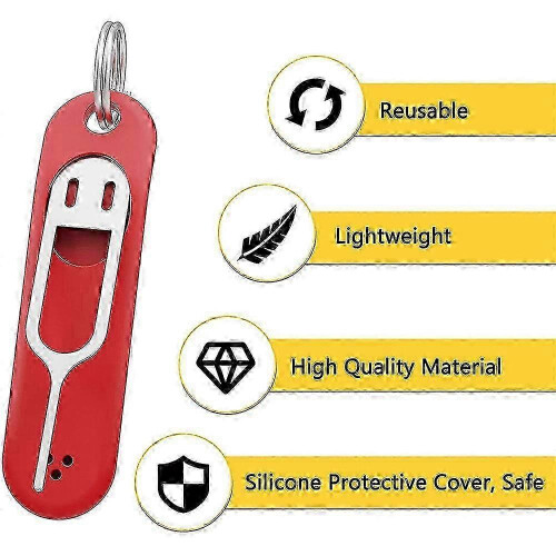 6Pcs SIM Card Removal Tool-Sim Card Tray Pin Eject Removal Tool Needle Opener Ejector,with 0711_LJJ 1