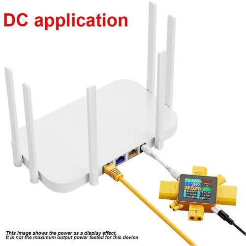 DC 0-80V 50A Power Meter Digital Ammeter XT60 XT30 XT90 Plug Power Meter Current Tester Drones 1