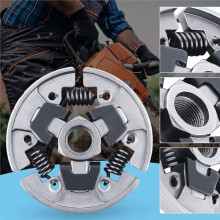 Chainsaw 7pcs Kit Sprocket Clutch Drum for MS017 018 MS170 MS180 Replacement Parts with Washer E-Clip Worm Gear