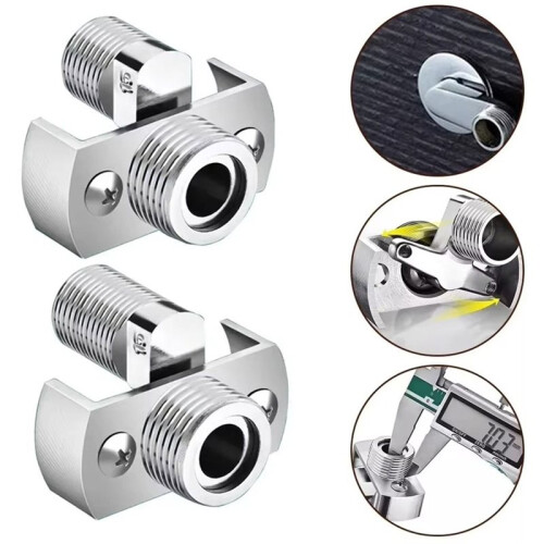 Ajustable Ángulo de Grifo, Pie Curvado, Tornillo Excéntrico, Adaptador de Ángulo de Grifo, Conversión de Ducha, Corrector de Pie, Accesorios 1
