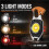 Portable Multifunctional Keychain Flashlight Rechargeable Cob Work Light , with USB Charging for Car Repair, 6PCS 4