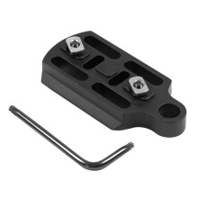 Lok Arca-Swiss Rail Adapter RRS Tripod Dovetail Adapter Quick Release Plate Rail Bipod Mount for Tripod