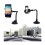 Smartphone Car Holder Flexible Long Arm Suction Cup Black 4
