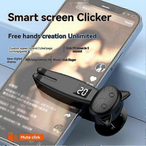 Remote Control Page Turner E-Reader Bluetooth Phone Screen Auto Clicker Camera Shutter Live CHP Pink 2