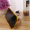 Supporto per smartphone a forma di cane in legno, da scrivania. 3