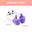 Cartoon Phone Holder Thumbs Brackets for Tabletop Use 2Pcs Set 2