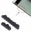 Google Pixel 6A Power & Volume Buttons Replacement (Black) - OEM Quality 4