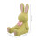 Support de téléphone en bois en forme de lapin mignon pour bureau décoratif 2