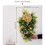 Spring Summer Wreath Artificial Leaf Flower Wreath Front Door Garden Wedding Party Multicolor 3