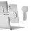 Support magnétique pour téléphone/écran, support latéral pliable pour ordinateur, js SZRH AS 2