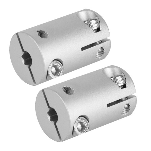 Generic Flexible Shaft Coupling, Aluminium Alloy Coupler for Power Transmission, Shaft Accessory 1