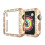 2 Pack Apple Watch Series 7/8 45mm Bumper Bling Case [No Screen Glitter Diamond Protector Cover 2