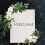 guirlandes de fleurs rustiques pour arche de mariage, centre de table, feuilles vertes roses 3