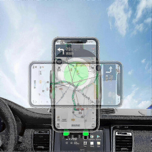 Supporto per telefono con ventosa resistente per cruscotto o parabrezza dell'auto. 2