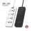 Us//eu Power Strip 5v2.1a Surge Protector With 3 Outlets 3 Usb Ports 4