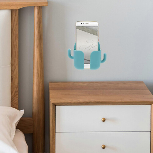 Wall-Mounted Container Phone Charging Rack for Storage 2Pcs Orange ABS 2