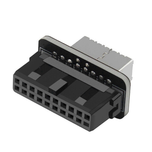 USB 3.0 Internal Header to 3.1/3.2 TypeC Front TypeE Adapter For MotherboaGZ ft 2
