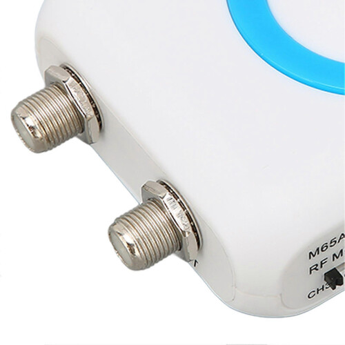 M65ANTSC RF Modulator, Support AV Output, Professional VHF HD Demodulator Converter for CATV System 2