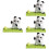Phone Stand for Displaying 4Pcs Resin Decorative Phone Holder 5