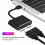 Adaptador USB 3.0 a HDMI doble, compatible con vídeo externo para Windows (negro) 2