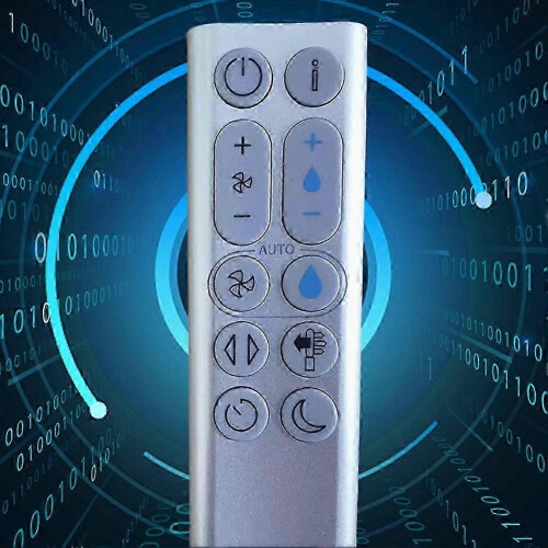 Replace PH01 PH02 PH04 Remote Control withPH01 PH02 PH04 Air Purifier Fan Remote Control Silver 1