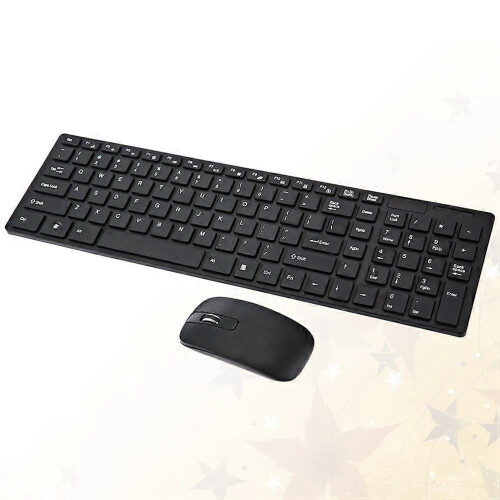 Computer Keyboard Mouse 2Pcs Wireless Keyboard with Mouse for Home Use 2