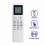 ARC486A1 / ARC486A2 Daikin Air Conditioner Controller 10m Range Infrared Remote Control MultiColor 3