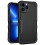 (Black) Slimmat, kraftigt, stötsäkert skal med dubbla lager till iPhone 13 Pro Max 1