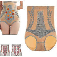 (SKIN, XL) UniqueFibreRestoreShaper GrapheneHoneycomb VaginalTightenBodyShapeBriefs FatBurnTummy