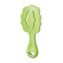 (Green) Salon Wet Dry Massage Comb Anti Detangling Hair Brush for Women Hairdressing Styling Tool